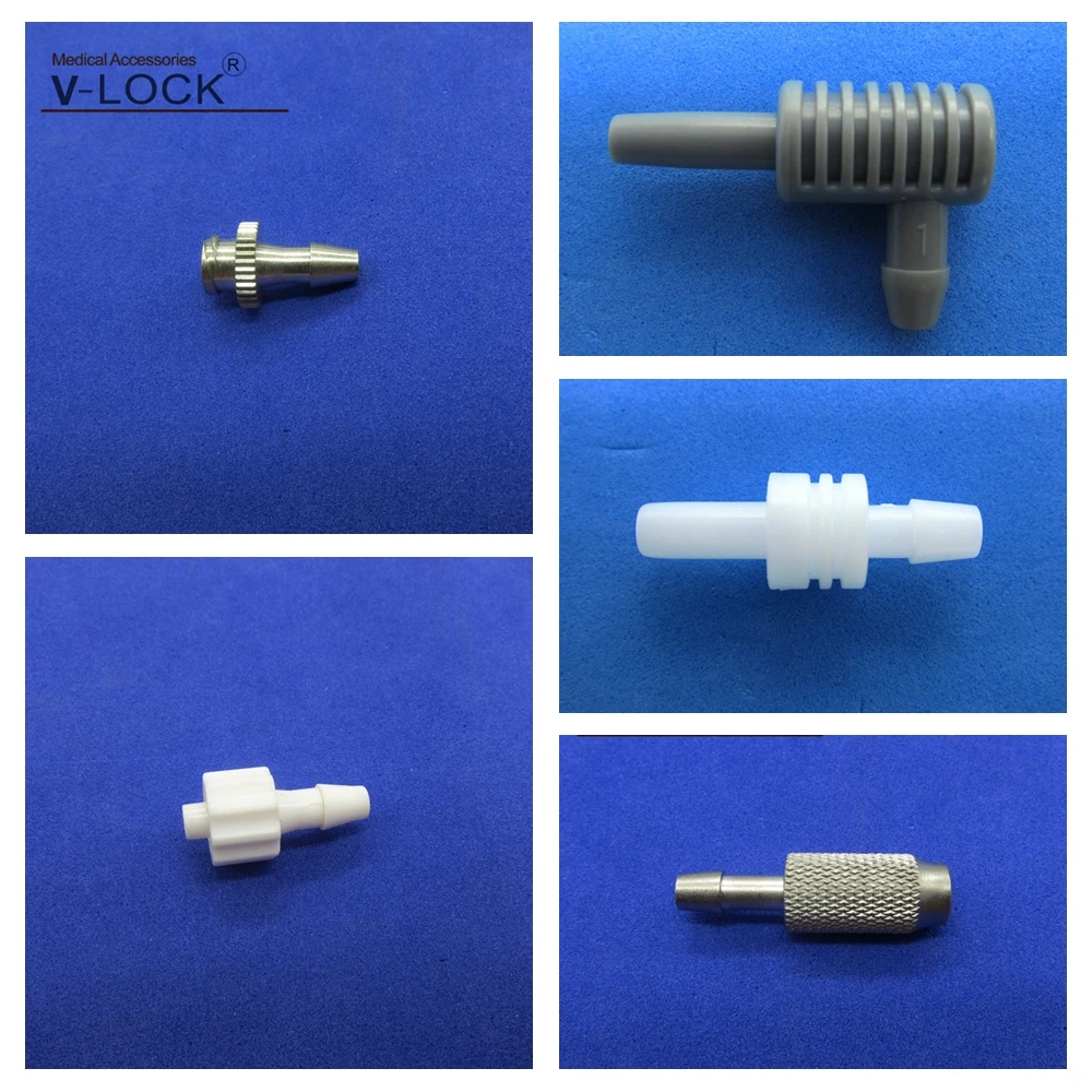 

Free shipping Quick gas connector for nibp cuff and patient monitor BP hose 5pcs packing LC34 LC35 LC38 LC39 LC40
