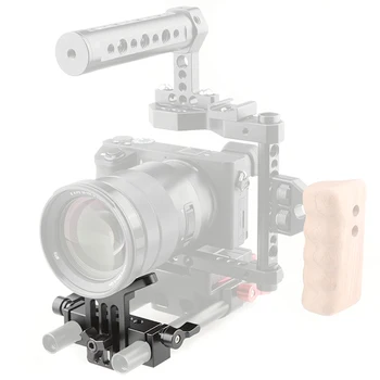

Lens Support 15mm Rod Clamp Rail Block for DSLR Rig Rod Support Rail System C1108 Camera Photography Accessories
