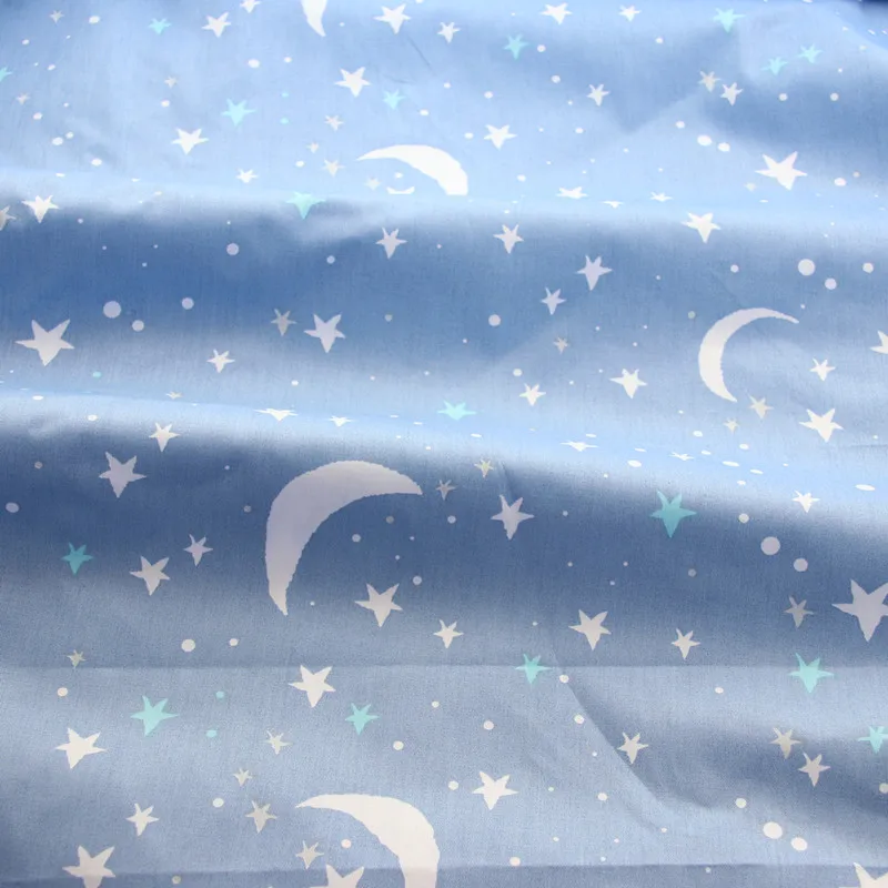 Spacecraft Printed Cotton Fabric For Making Dresses Cushions Blanket Sewing Baby Child Bed Sheet Textile