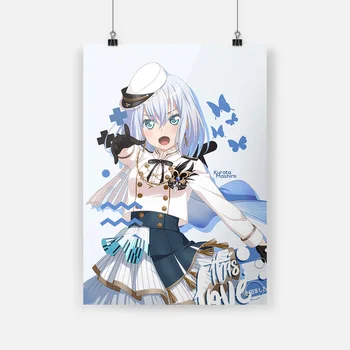 

Kurata Mashiro BanG Dream! Anime Canvas Poster Painting Wall Art Decor Living Room Bedroom Study Home Decoration Prints