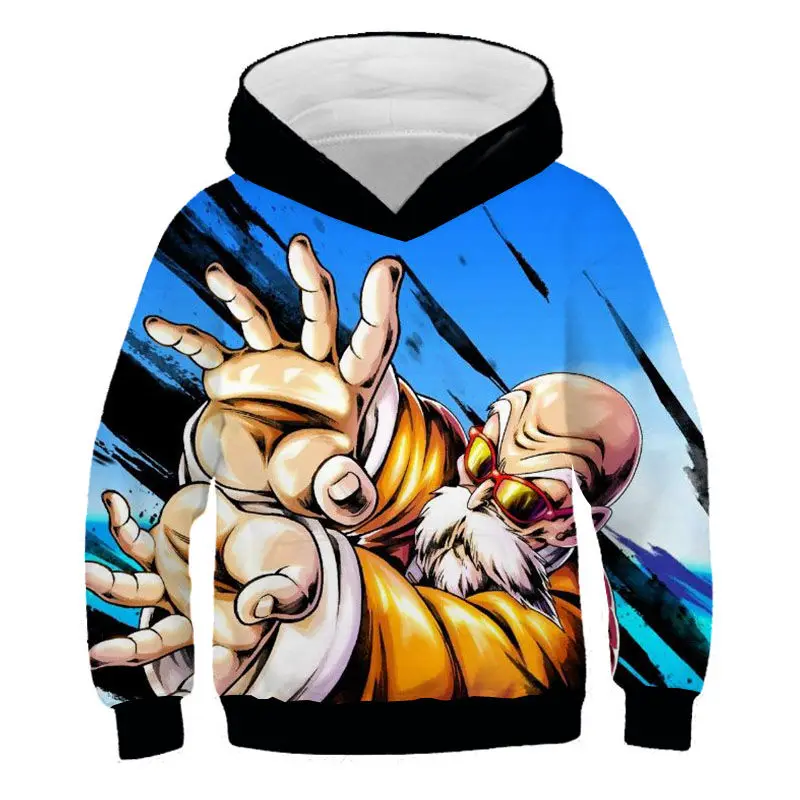 Японское аниме Dragon Ball Z Son Goku детские толстовки с 3D принтом Harajuku детские повседневные толстовки для мальчиков и девочек - Color: NT-230