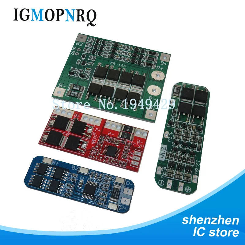 3S 10A 20A 25A 30A литий-ионная литиевая батарея 18650 зарядное устройство PCB BMS Защитная плата для сверлильного двигателя Lipo модуль ячейки