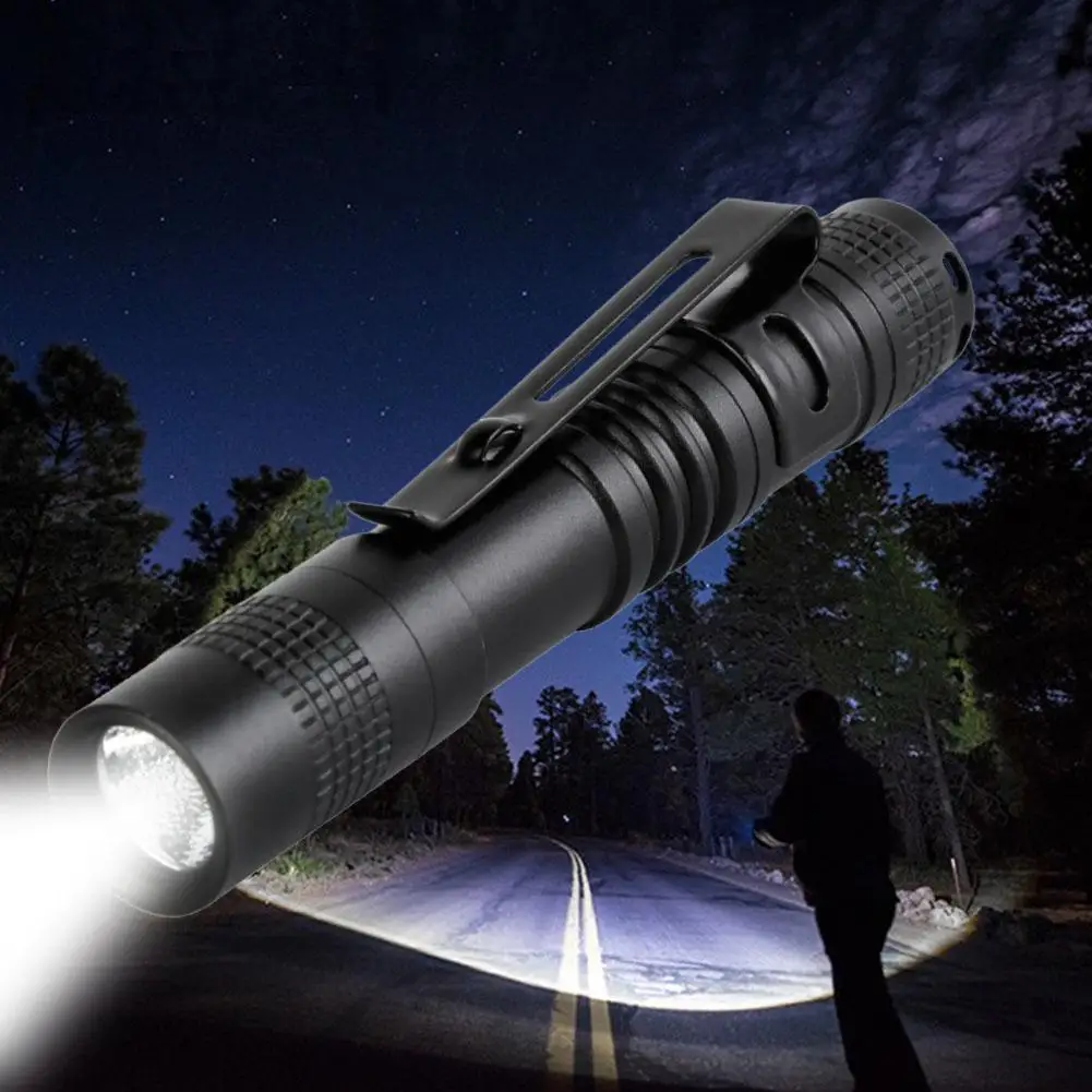 Мини светодиодный фонарик карманный фонарик Тактический Q5 светодиодный тактический фонарь 3000лм яркий фонарик лампа мини ручка свет AAA для пешего туризма