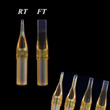 Наконечники для татуажа 9RT одноразовые наконечники для татуажа желтый цвет Предварительно стерилизованные наконечники для татуажа для тату-аксессуаров