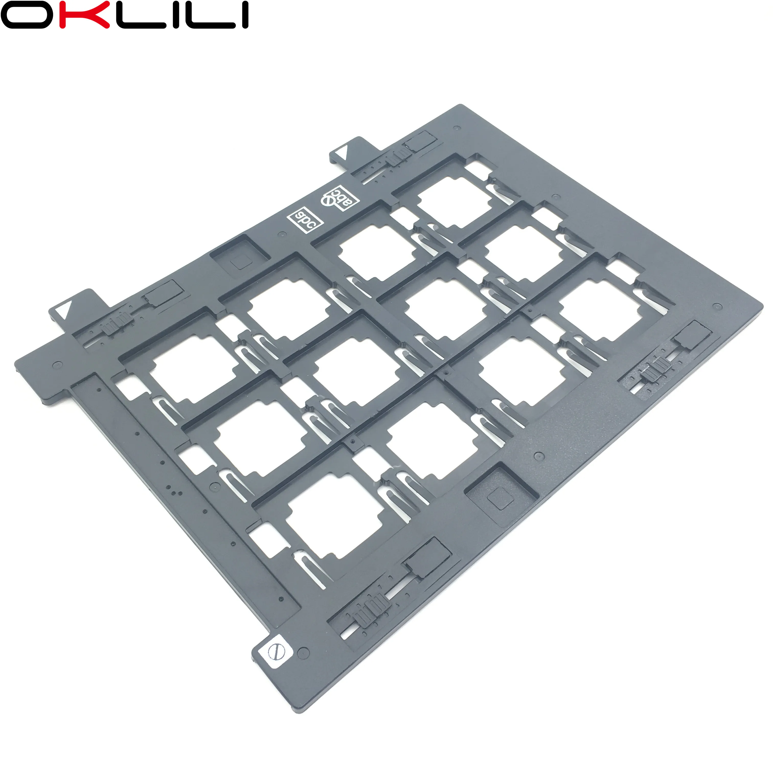 1Pc X Dodici Supporto Per Diapositive Negative Photo Scanner Scanner Per Pellicole 35 Mm Supporto Della Striscia Di Supporto Per Diapositive Per Epson