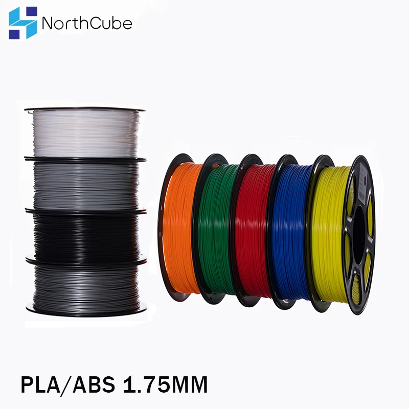 Filament PLA/ABS/PETG/TPU, 1.75mm 1KG/0.8KG 343m/10m, 2lb, matériau