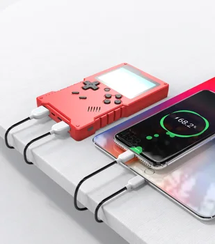 

2020 Multi-Function 500 in 1 with multipurpose TV Video Retro Game Console Handheld with Dual USB Mobile Power Bank