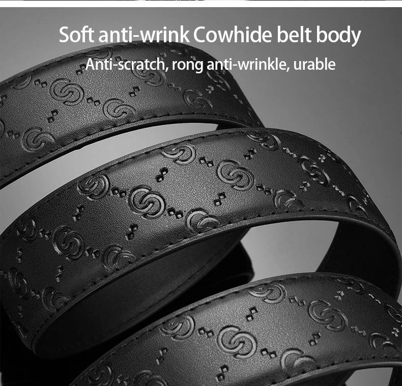 cowboy belt MircaynPOLO GG Mens Automatic Zinc AlloyBuckle Belts High Quality First Layer Cowhide Leather Belt Luxury Brand Male Waistband leather belt for men