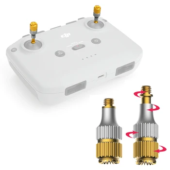 

2PCS Adjustable Remote Control Extension Lever Joystick Thumb Rocker Stick Aluminum Alloy for DJI Mavic Air 2 Drone Accessories