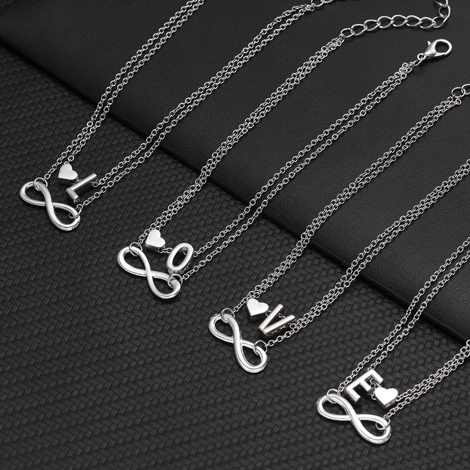 26 Letters Anklets On Foot Ankle Charm Heart Female Fashion Bracelet Bangle Women Birthday Jewellery Leg Chain Gifts,bracelet jewelry