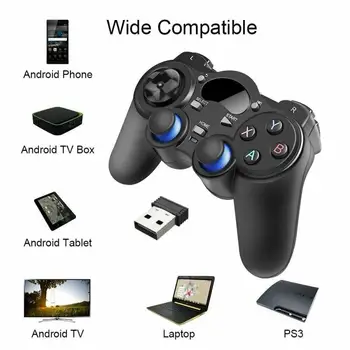 

2.4G Wireless Smart Ergonomic Game Controller For Android Tablet Phone PC360 TV Anti-sweat Slip Gaming Gamepad Joystick Toypad