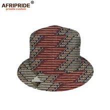 Весна новое поступление Анкара печать рыболовная шляпа AFRIPRIDE Базен richi портной сделанная унисекс для взрослых Повседневная шляпа с плоскими полями A1928001