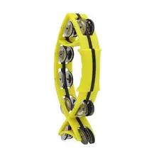 Ручной колокольчик погремушки в форме рыбы ручной погремушка колокольчики кольцо ОРФ перкуссия детский сад образовательный танец случайный цвет