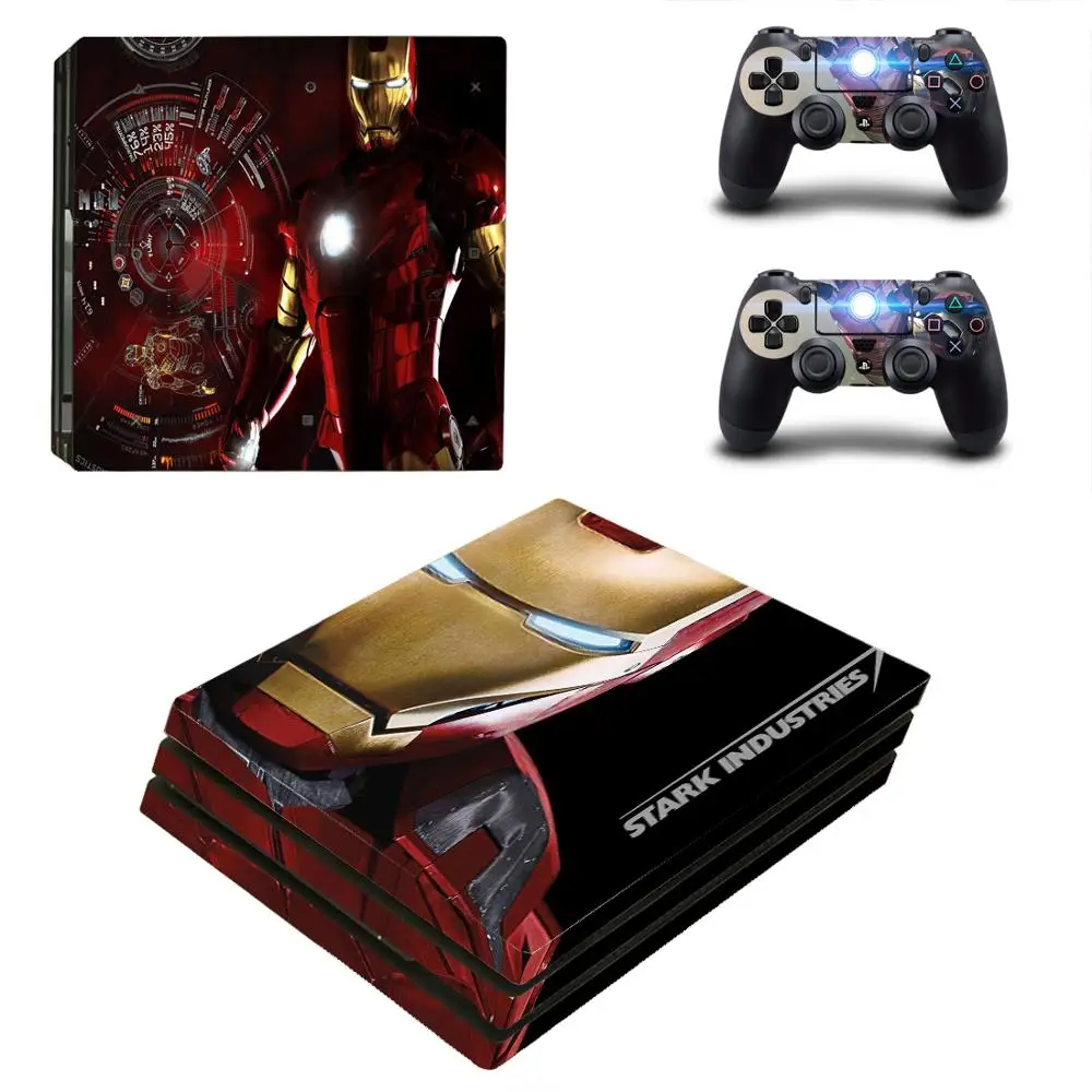 Marvel Iron Man Iron Man PS4 Pro Kulit 