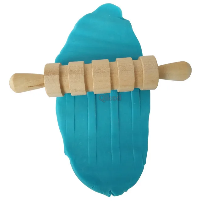 Kids DIY Slime Plastic Mold Soft Clay High Grade Wooden Tools Plasticine Supplies Slime Paly Dough Educational toys for children 3