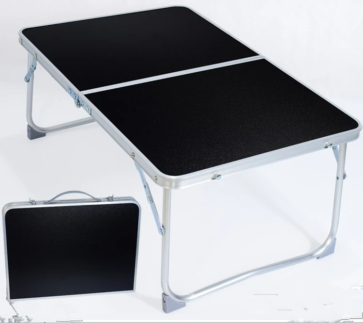Регулируемая портативная складная подставка для ноутбука складной компьютерный стол для чтения поднос для кровати портативный мини стол для пикника - Цвет: color 4