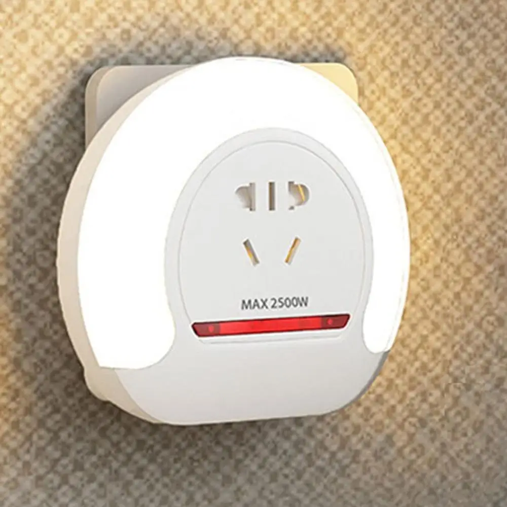 

Remote Control Led Night Light Plug-In Induction Socket Type Energy-Saving Baby Feeding Eye Sleep Bedroom Bedside Table Lamp