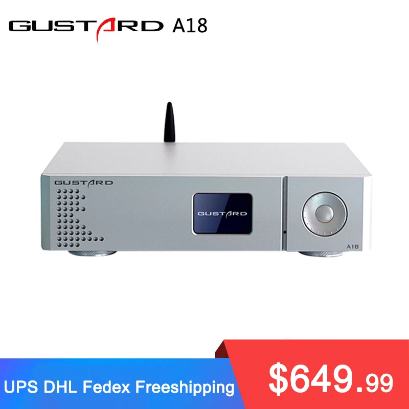 US $649.99 GUSTARD DACA18 AK4499EQ Fully Balanced DAC LME49860 Decoder DSD512 32Bit768kHz Builtin Linear Power Supply