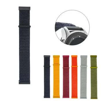 

Nylon weave Bands Wrist 22mm Replacement Band Strap For Ticwatch pro SmartWatch Sports Wristband SmartWatchs Accessories