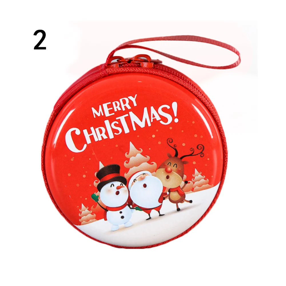 Детский кошелек, кошелек, коробка на молнии, маленькая монета, держатель для наушников, сумка, Рождественская сумка для ключей, подарок на Рождество, коробка для хранения - Цвет: 2