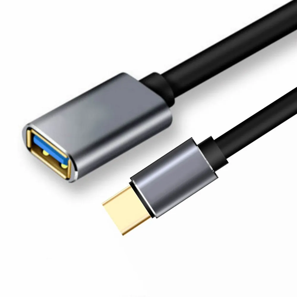 Type-C OTG Кабель-адаптер для samsung S10+ Xiaomi Mi 9 Android MacBook мышь геймпад планшетный ПК Тип C OTG USB кабель флэш-накопитель