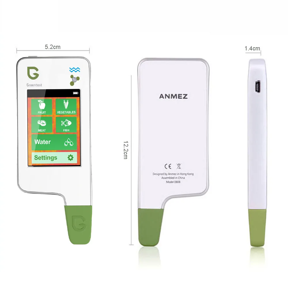 Greentest 3F 3in 1 нитратный тестер жесткости воды анализатор тест диетические нитраты в пищевых продуктах фрукты/овощи/мясо/рыбы