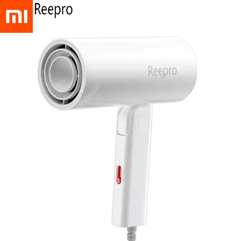Профессиональный фен для волос Xiaomi Youpin Reepro 1300 Вт, быстро сохнет, складная ручка, Парикмахерская, фен для волос, RP-HC04