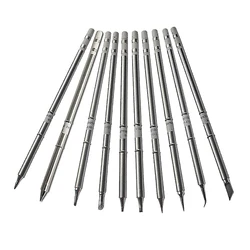 T12Lead FreeTip I K B BC2 C4 JL02 D24 D16 D08 adapté pour Hakko FX951 Kit de support de soudure bricolage, réparation de carte mère 