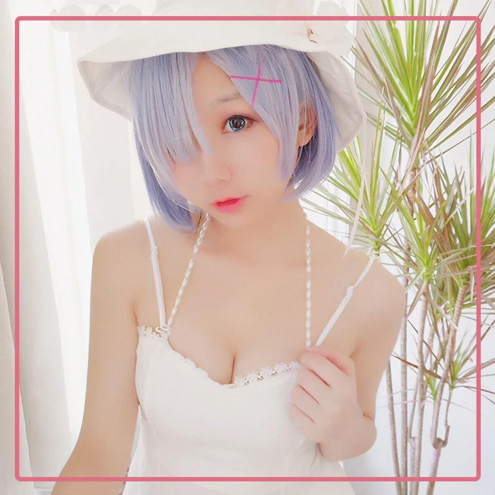 Anime_RE_ZERO_Starting_Life_in_Another_World_Ram_Rem_white_dress_Cosplay_clothing (1)