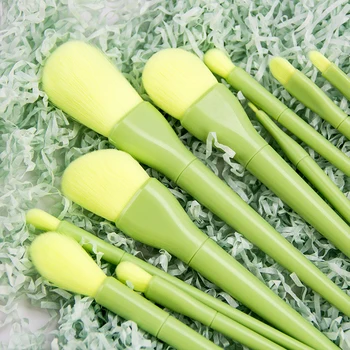 

10Pcs Multifunctional Solid Color Makeup Brushes Set Concealer Lip Brush Kit Foundation Eyeshadow Cosmetic Beauty Make Up Tools