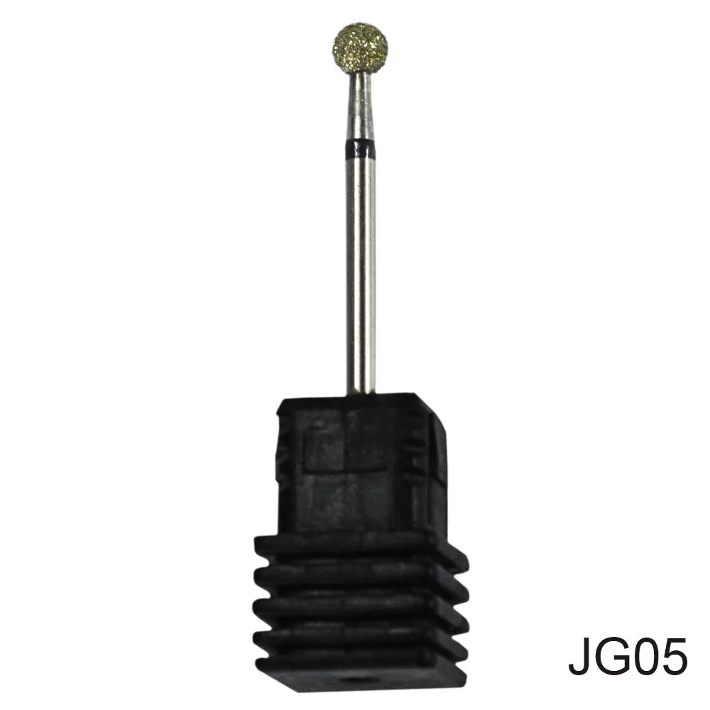 JG05 Diamond сверло 17 Тип 3/32 ''фрезерные Маникюр Cutter для педикюра электрическая машина устройства инструмент для дизайна ногтей Буровое Сверло CHJG01-17 - Цвет: JG05