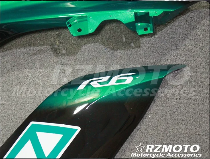 ABS мотоцикл обтекатель для YAMAHA R6 R6 17 18 впрыска кузова все виды цветов No. FF3000