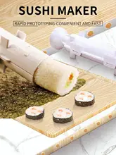 Meijuner Sushi fabricant rouleau riz moule légumes viande roulant Gadgets bricolage Sushi dispositif faisant la Machine ustensiles de cuisine