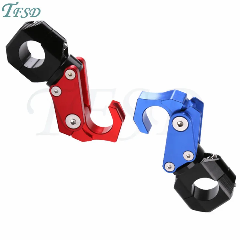 Аксессуары для мотоциклов 22 мм руль крюк для удобства все алюминиевый сплав держатель для руля для Виктории Benenlli индийский Triumph KTM