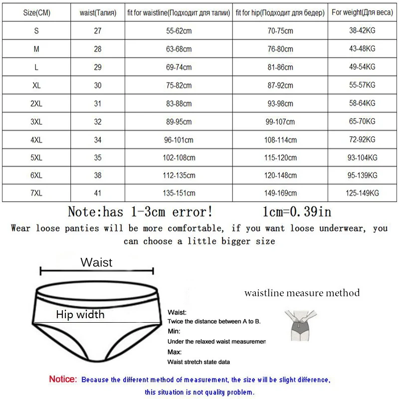 Нижнее белье для женщин 5 6 7XL|Женские трусики| |