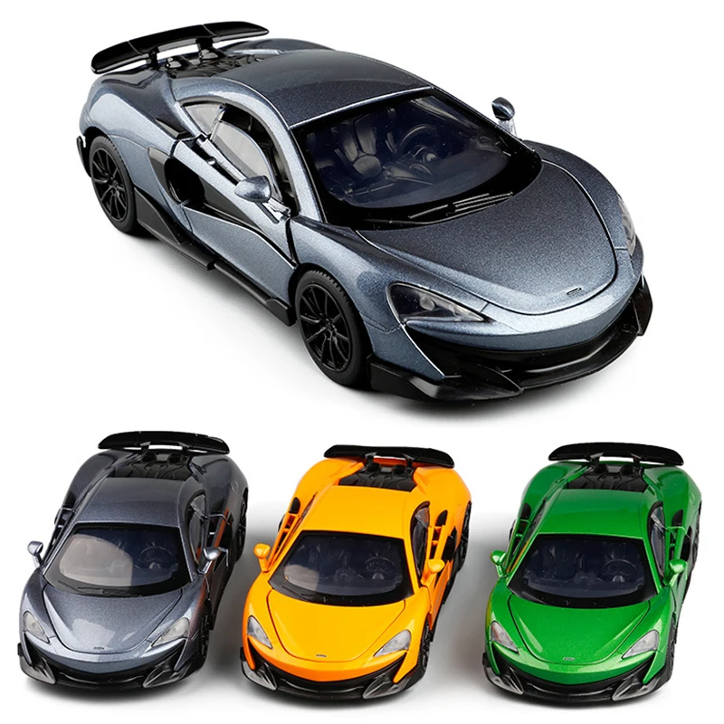 Высококлассная модель автомобиля 1:32 600LT литая из сплава Supercar игрушечная