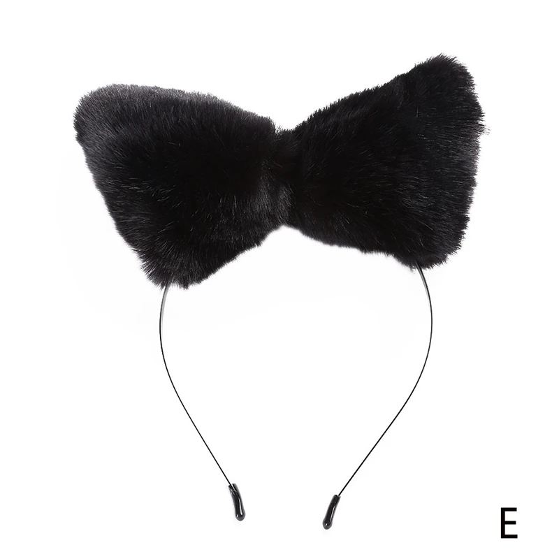 Cat Fox Ears Hairpins Women Fashion Night Party Headband Hair Clip Wearing Decorate Cosplay Anime Dance Hair Accessories 1111