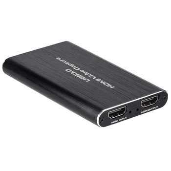 

USB 3.0 1080P HD Video Capture HDMI Game Capture Card Suitable for Game Live Broadcasts Video Recording