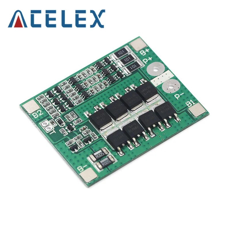 3S 25A Li Ion 18650 BMS PCM плата для защиты батареи с балансом литий ионного Lipo батарейного