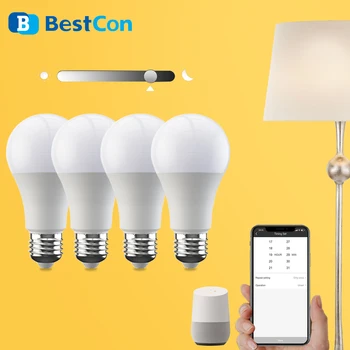 

Broadlink Bestcon LB1 Smart Light Bulb Wifi Dimmable Led Lamp E27 App Voice Control Work with Google Assistant Smart Home Alexa