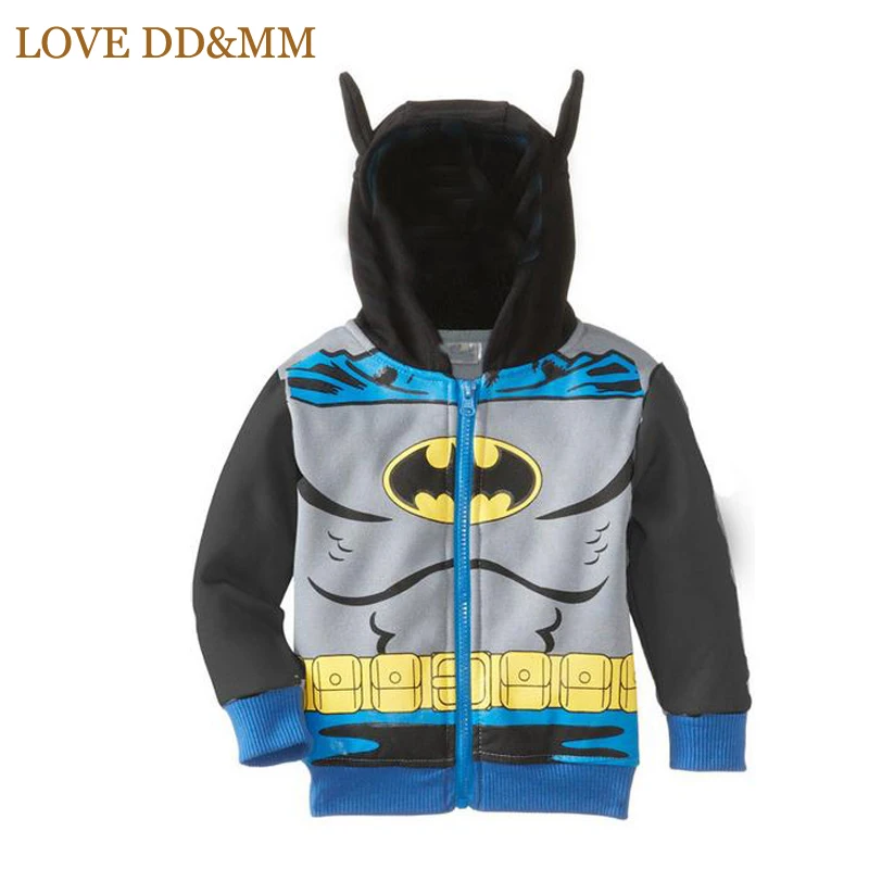Boys Coats Clothes Kids Jacket Girls Clothing Cartoon Classic Models Long-Sleeved Zipper Hooded Sweaters Baby Costume