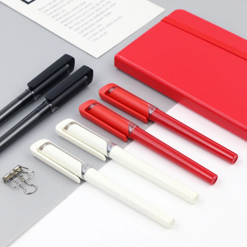 Bolígrafo publicitario de alta calidad, bolígrafos de Gel impresos personalizados, tinta negra, suministros escolares de negocios, papelería, bolígrafo de firma oficina, regalo|Bolígrafos publicitarios| - AliExpress