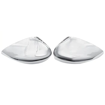 

Car Rearview Mirror Cover Chrome Wing Mirror Cover Cap for ford Fiesta MK7 2008 - 2017
