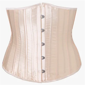 

26 full steel bars sexy court satin waist seal waist clip sexy court corset