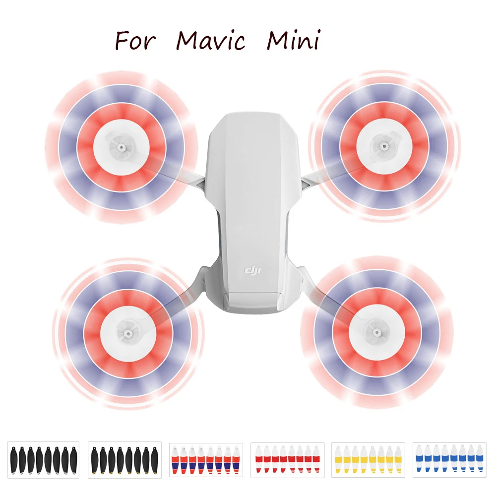 

For Mavic Mini 8pcs Lightweight Propellers 4726F Foldable Low Noise Accessories