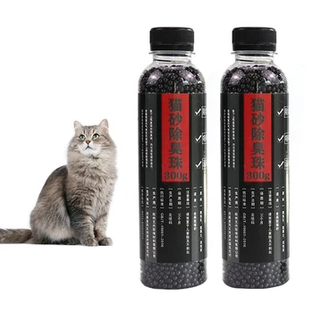 

300 G/bottle Cat Litter Deodorizer Remove Pet Nest Odor Safe Litter Pill Odor Eliminator Keep Air Fresh Home Cleaning Supplies