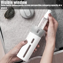 4 в 1 пустой лосьон крем-шампунь для упражнений косметические Бутылочки для поездок комплект контейнеров спрей бутылка контейнер для хранения макияж инструменты