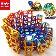 Магнитный конструктор Конструкторы строительные блоки кирпичи большой размер набор 21-88 шт аксессуары развивающие игры игрушки для детей