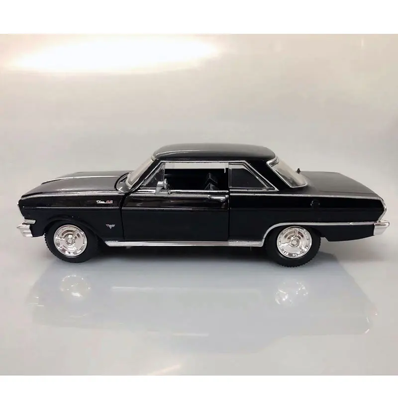 NEWRAY 1/24 масштаб США модель автомобиля Chevy Nova SS 1964 литая металлическая модель автомобиля игрушка для коллекции, подарок, дети