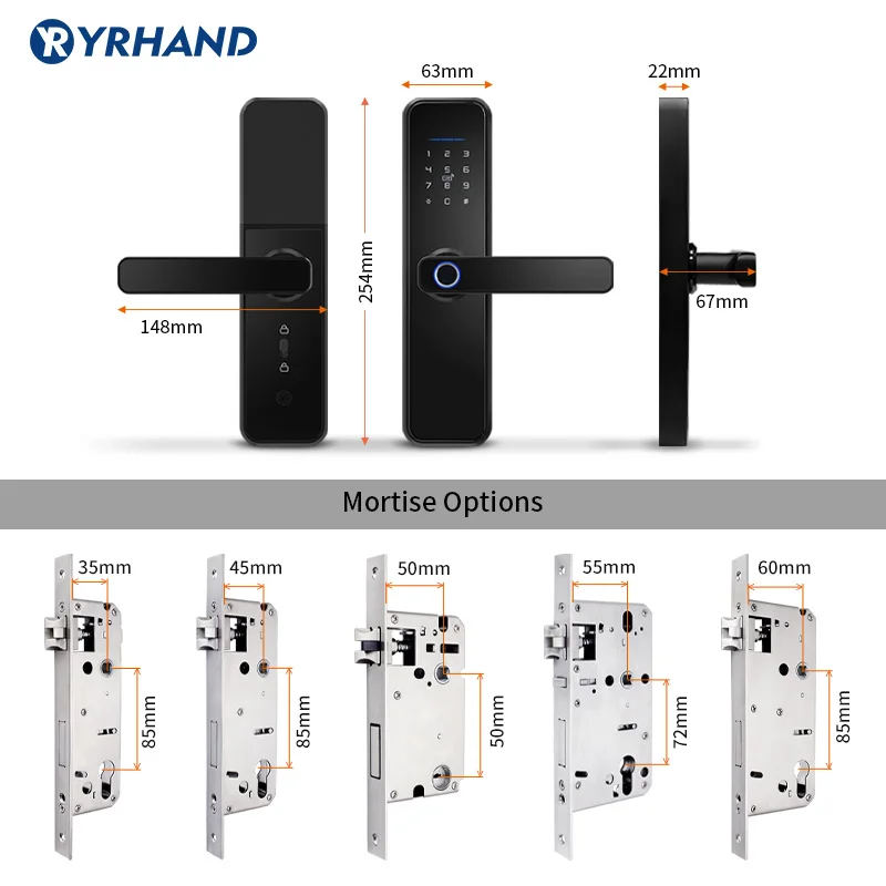 Дверной смарт замок с Wi Fi и RFID меткой|Электрический замок| |